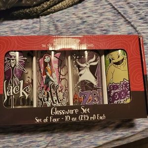 Night before Christmas glasses